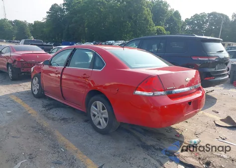 2011 Chevrolet Impala Ls from USA, damaged, VIN 2G1WA5EK4B1165810